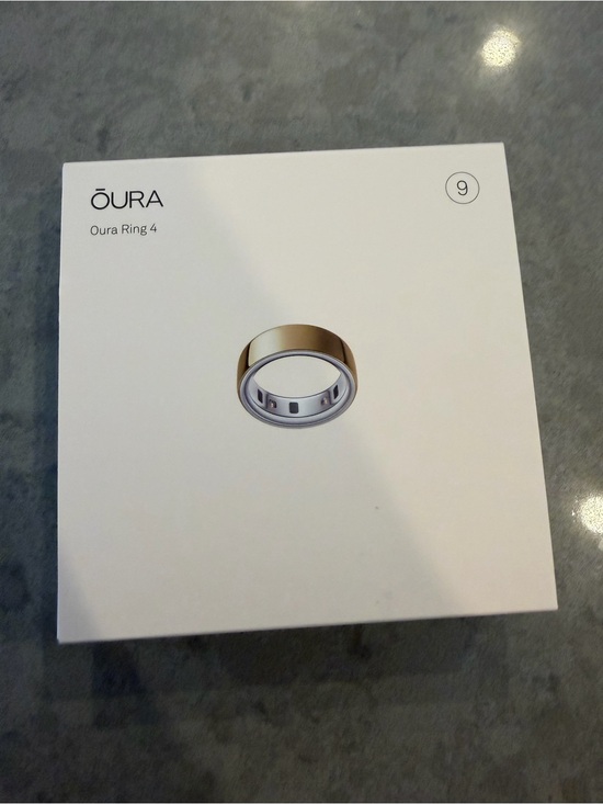 Oura Other - Oura Ring 4 Gold Exterior with Silver Interior